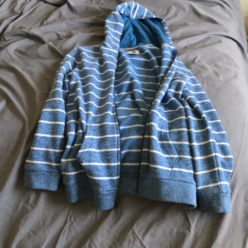 It’s a Blue hoodie from old navy